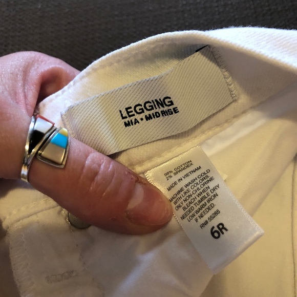 White destroyed skinny jeans - Picture 5 of 5